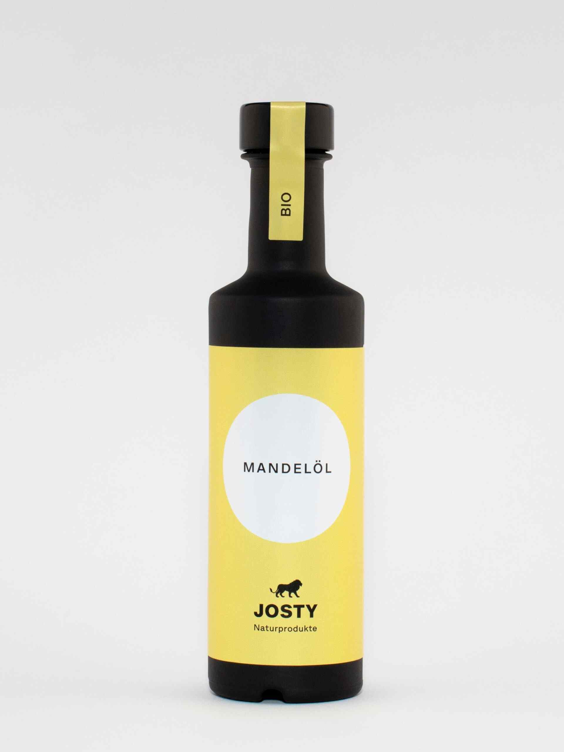 Bio Mandelöl kaltgepresst aus der Schweiz -  Josty Naturprodukte
