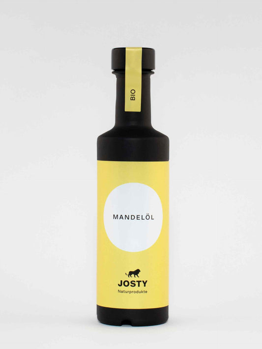 Bio Mandelöl kaltgepresst aus der Schweiz -  Josty Naturprodukte
